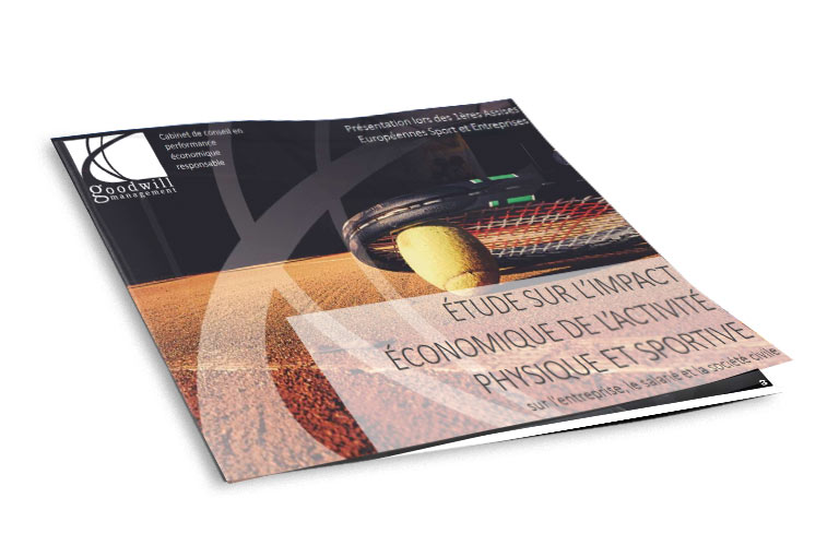 Couverture de l'étude sur le sport en entreprise - Goodwill-management