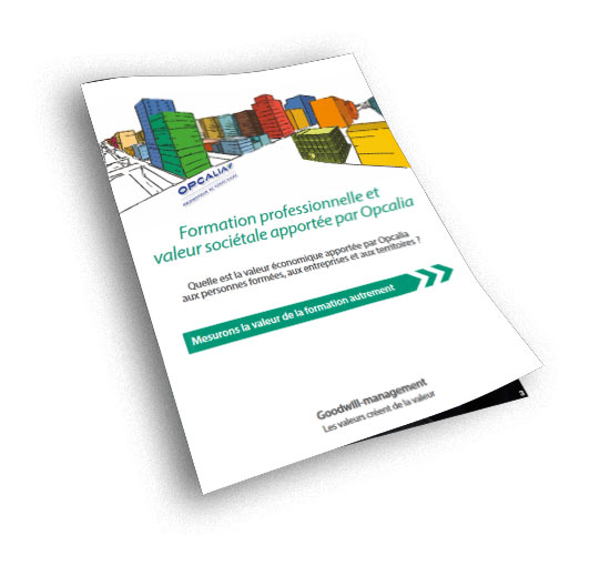 Visuel de la synthèse de l'étude AKTO (ex-Opcalia) sur l'impact de la formation - Goodwill-management