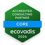 Badge consultant partenaire EcoVadis Core - Goodwill-management